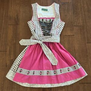 Country Line German Dirndl / Tracht - Size EU 38